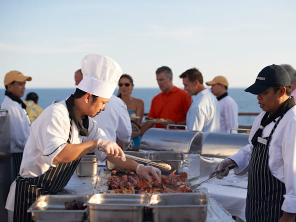 Windstar's Signature Onboard Barbecue